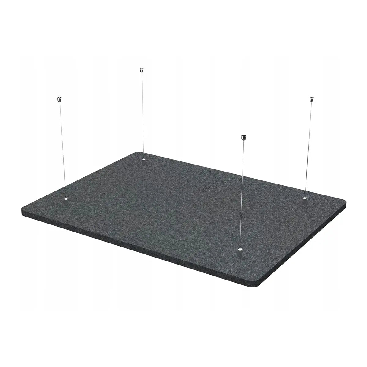 Suspended Ceiling Panels - Acoustic Felt RECTANGLE on white background DecorMania UK